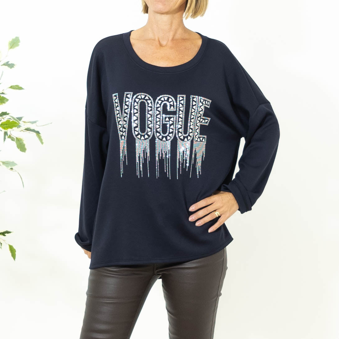 Winnie sweatshirt, Navy