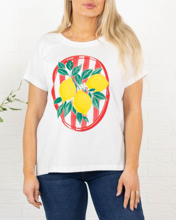 Frugt t-shirt, Citron