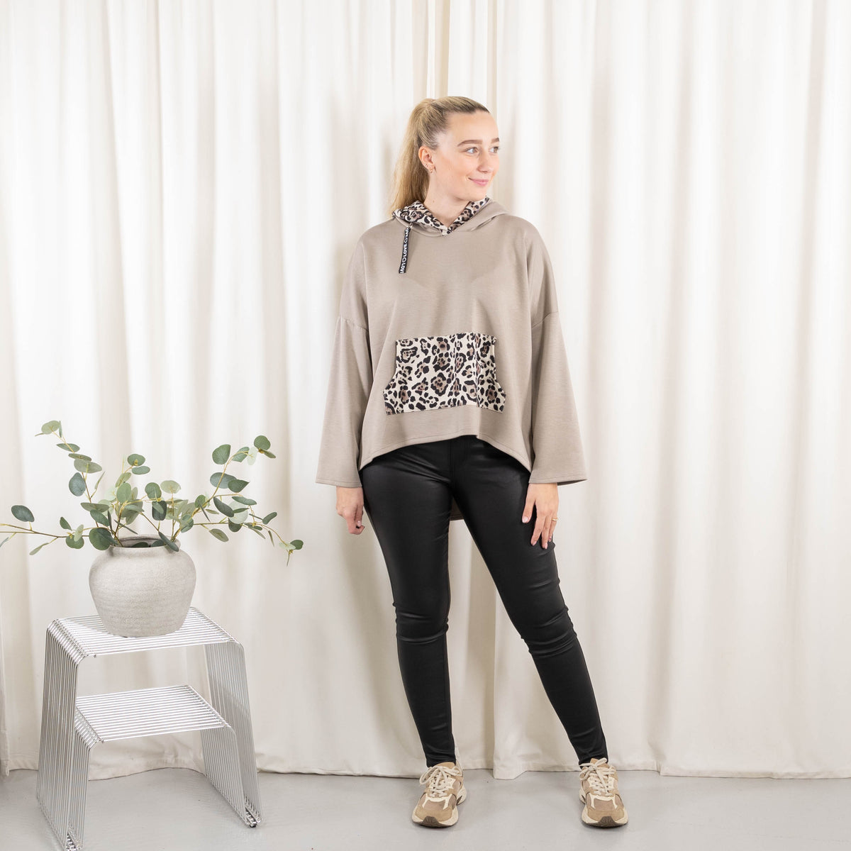 Skylar sweatshirt, Taupe
