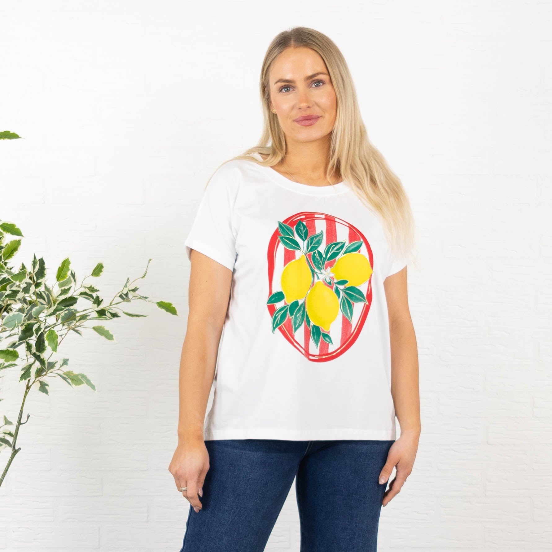 Frugt t-shirt, Citron