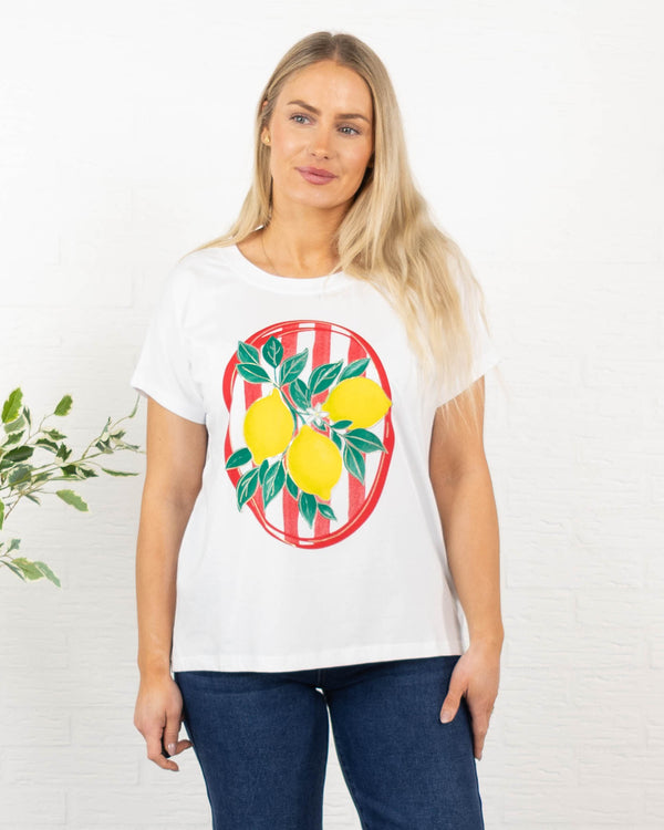 Frugt t-shirt, Citron