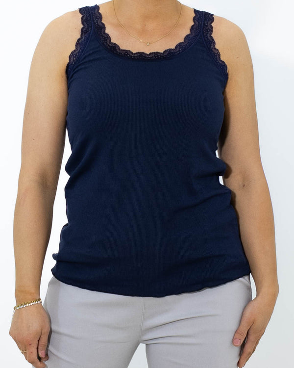 Sandy top, Navy
