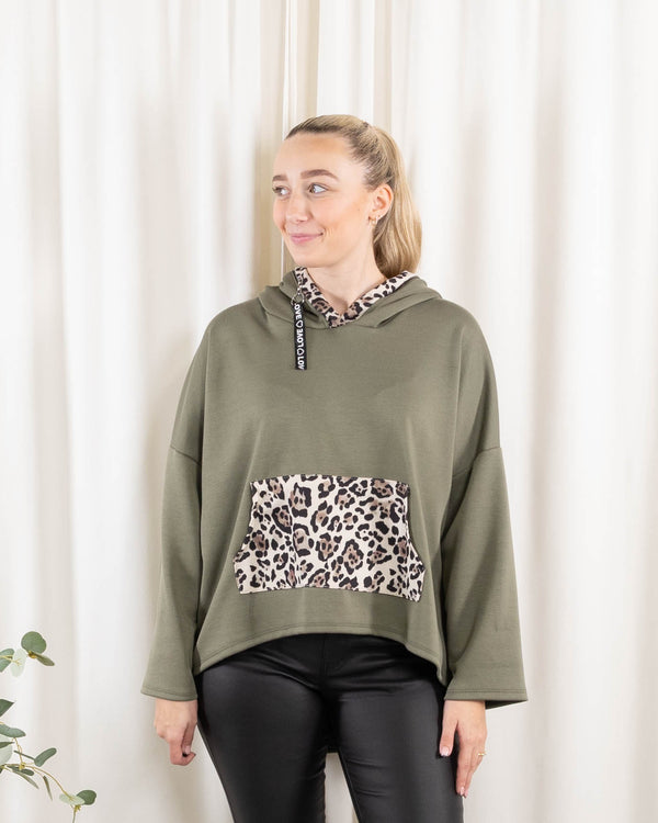 Skylar sweatshirt, Khaki