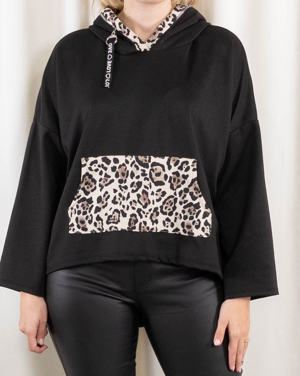Skylar sweatshirt, Sort