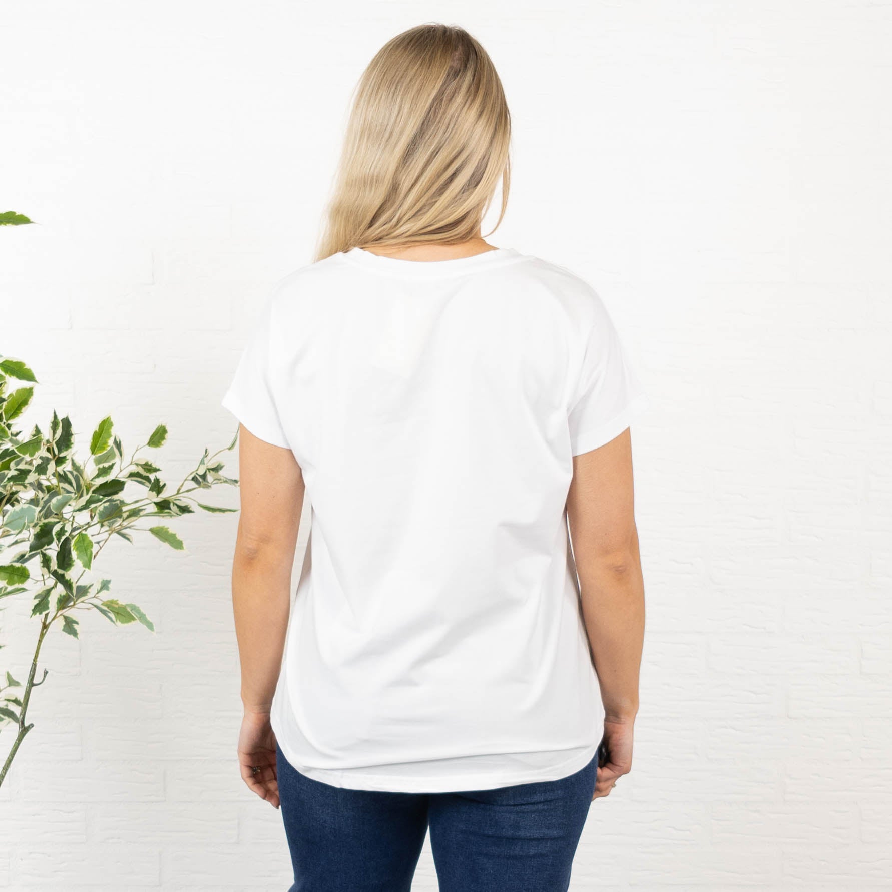 Giraf t-shirt, Beige