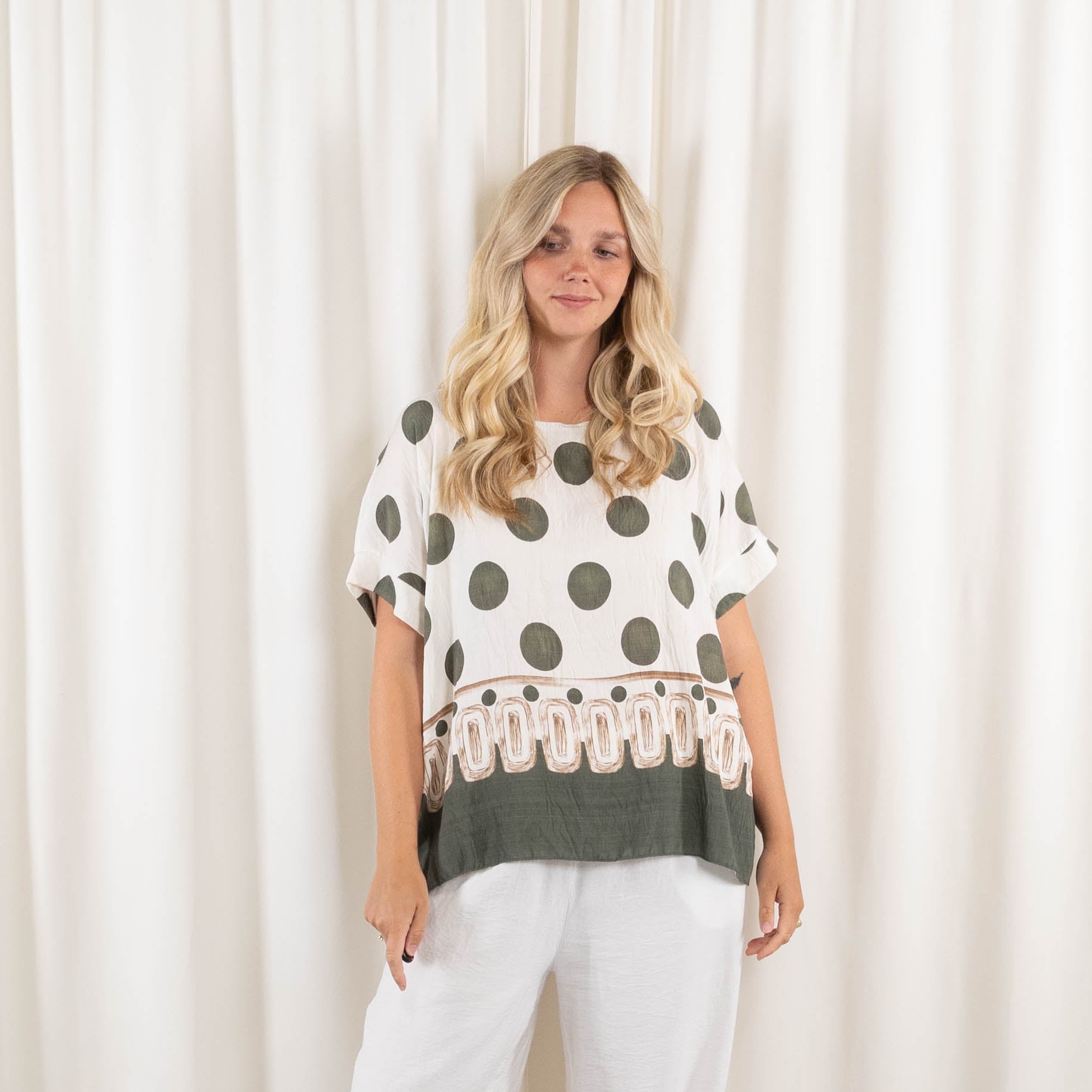 Erica overdel, Khaki