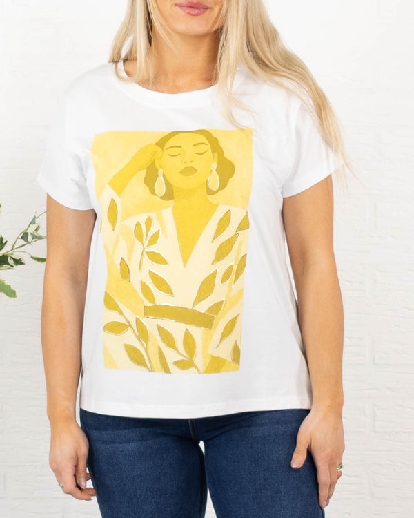 FrIda Kahlo t-shirt, Gul