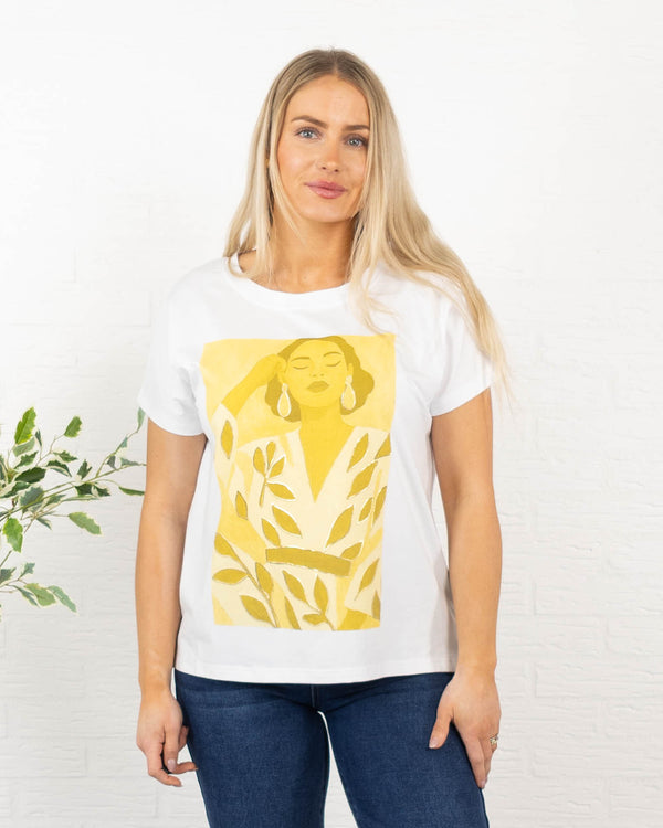 FrIda Kahlo t-shirt, Gul