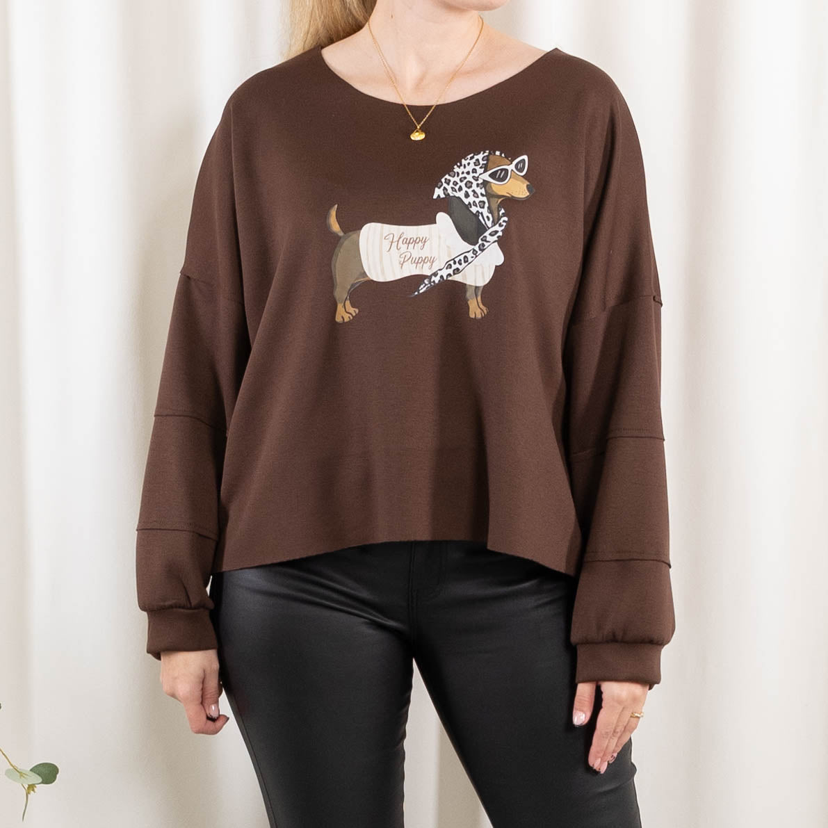 Puk sweatshirt, Choko
