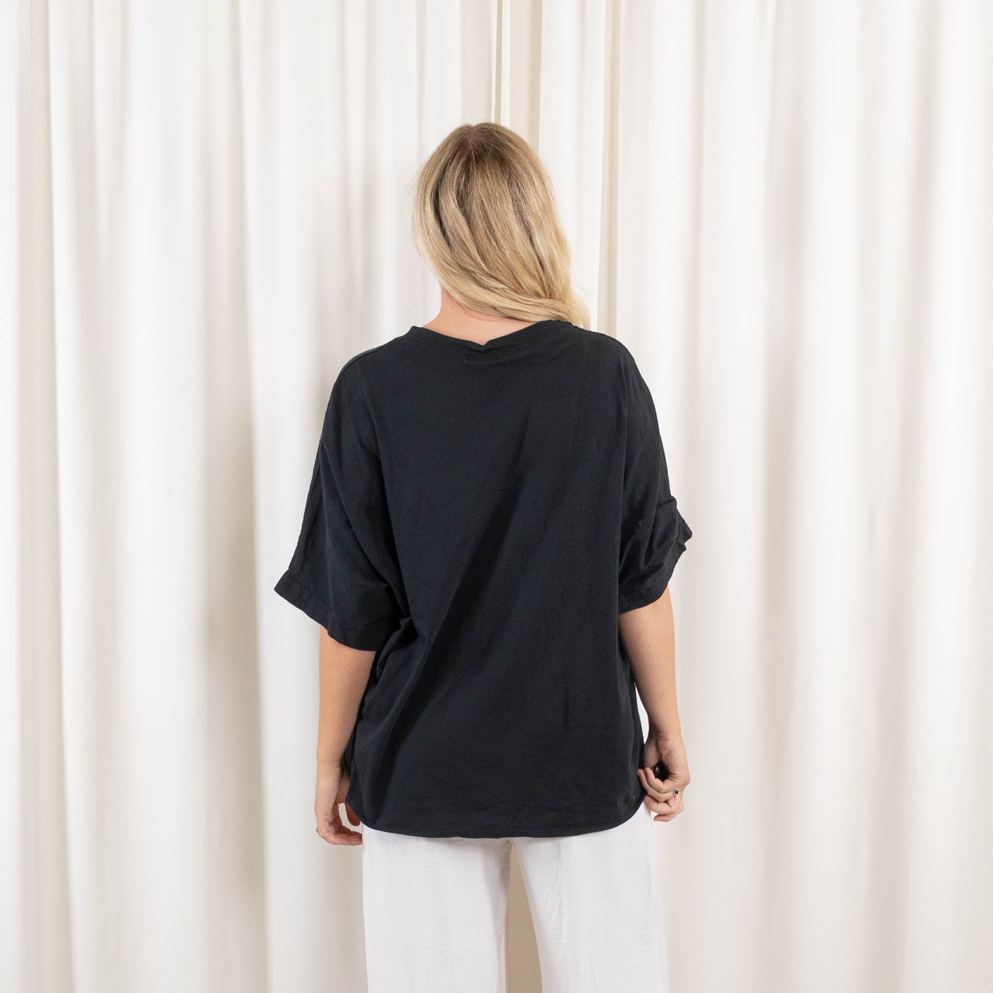 Helene overdel, Sort