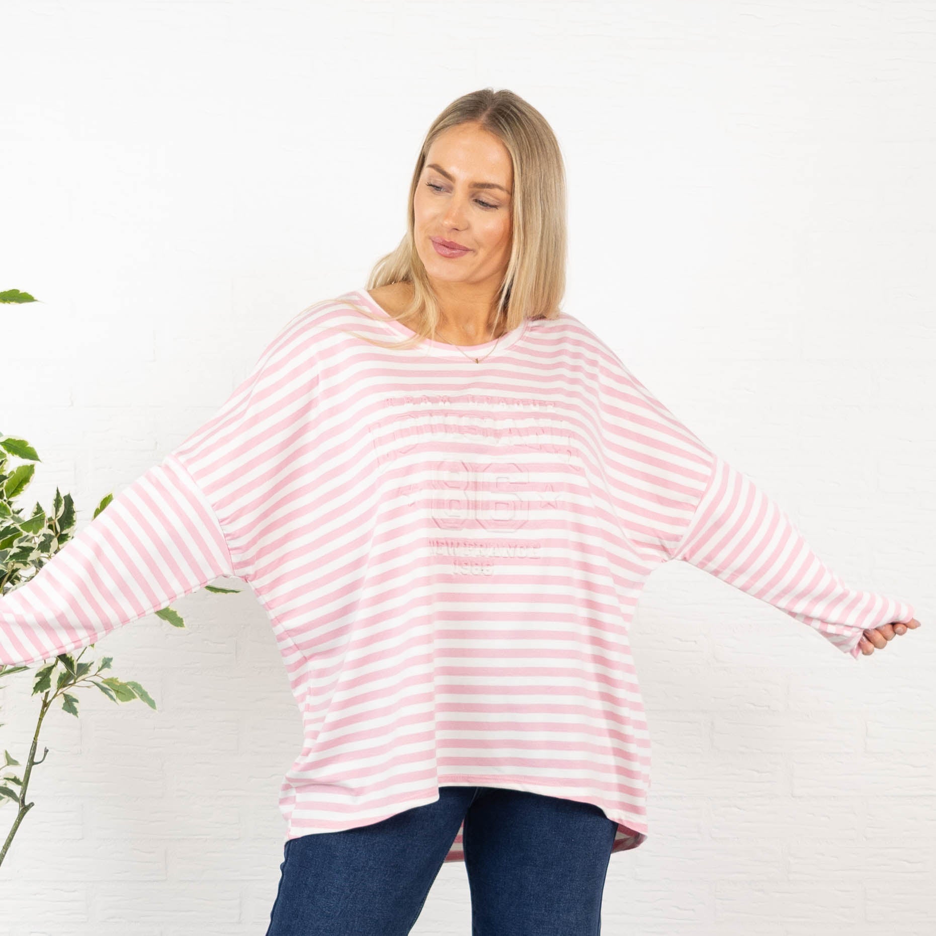 Joan sweatshirt, Lyserød