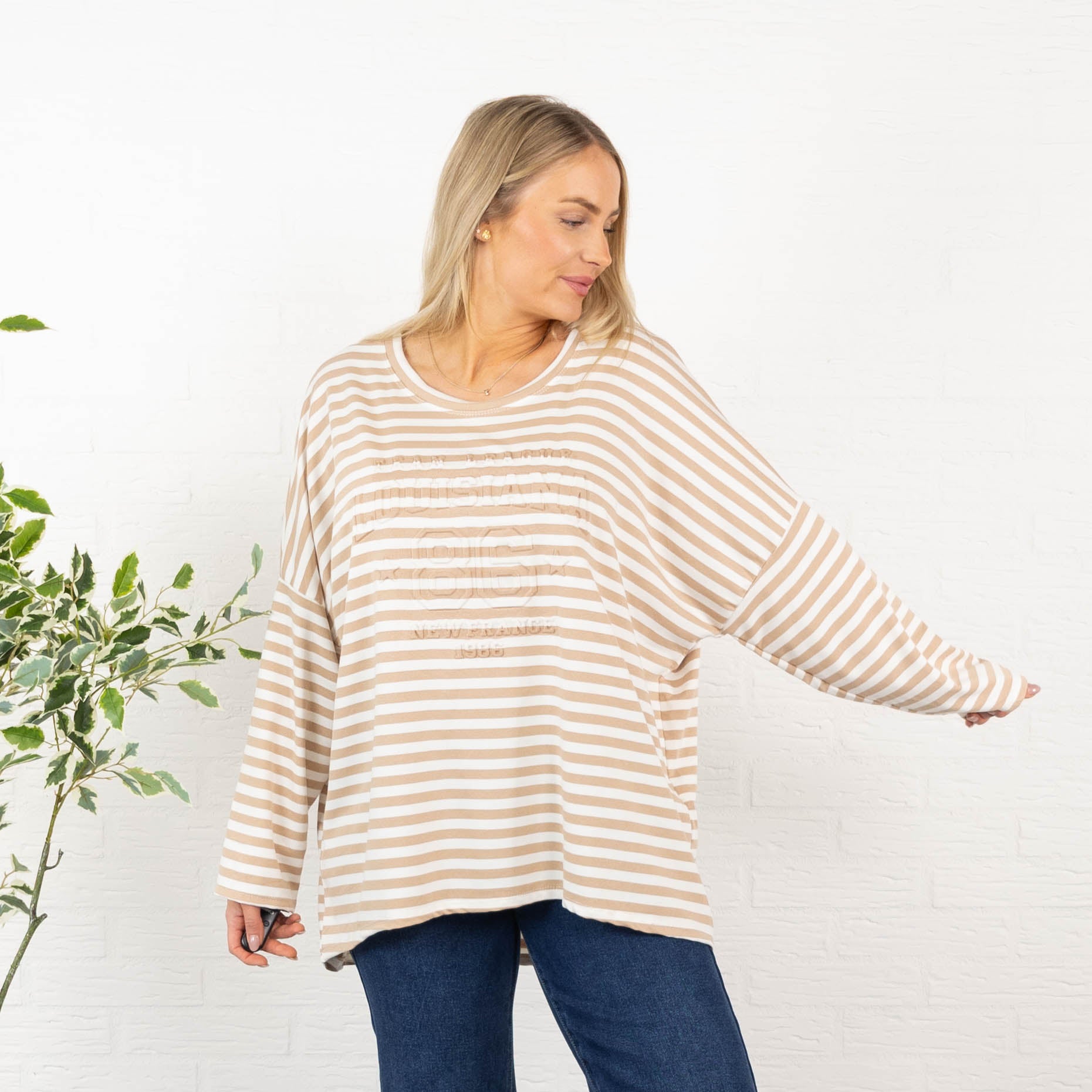 Joan sweatshirt, Beige