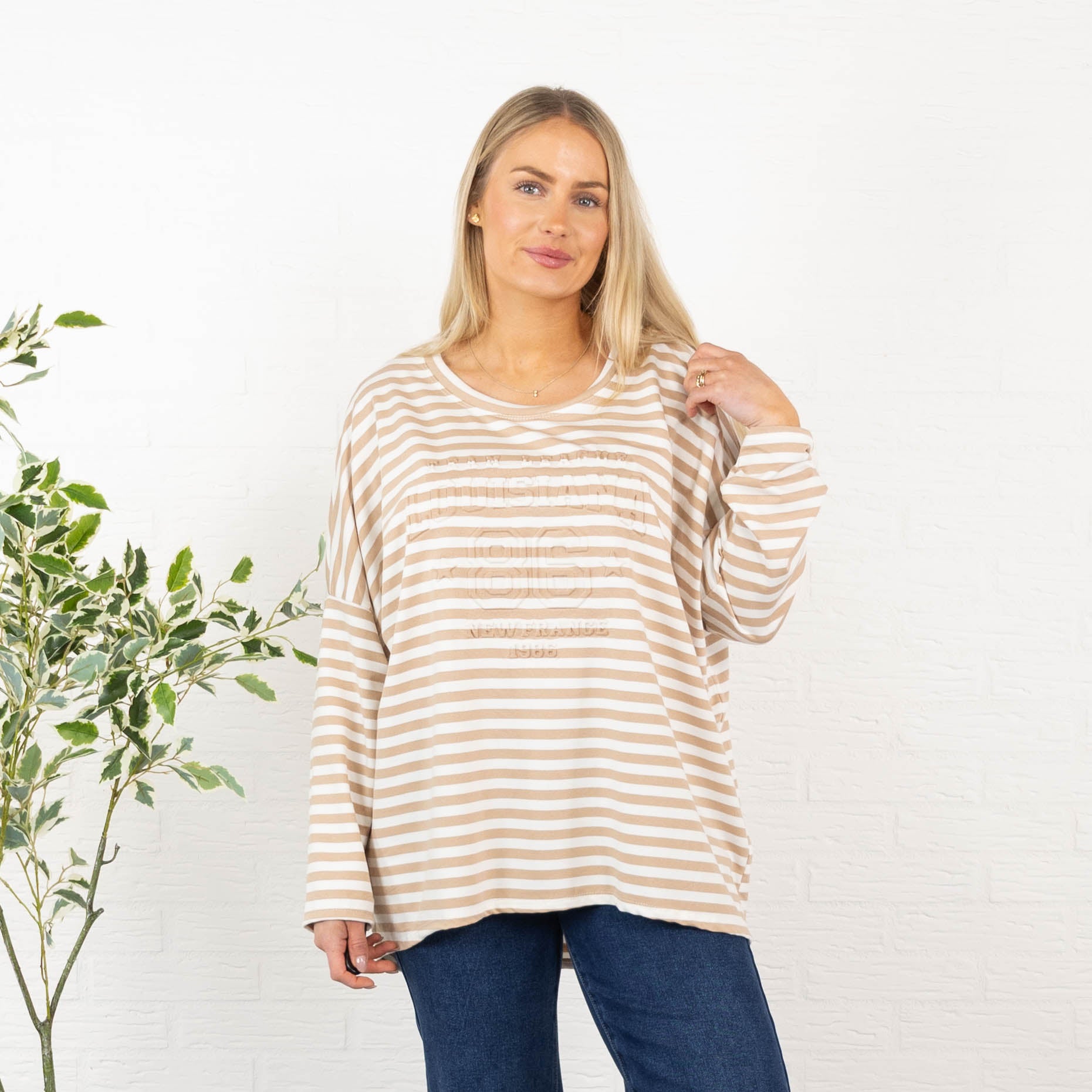 Joan sweatshirt, Beige