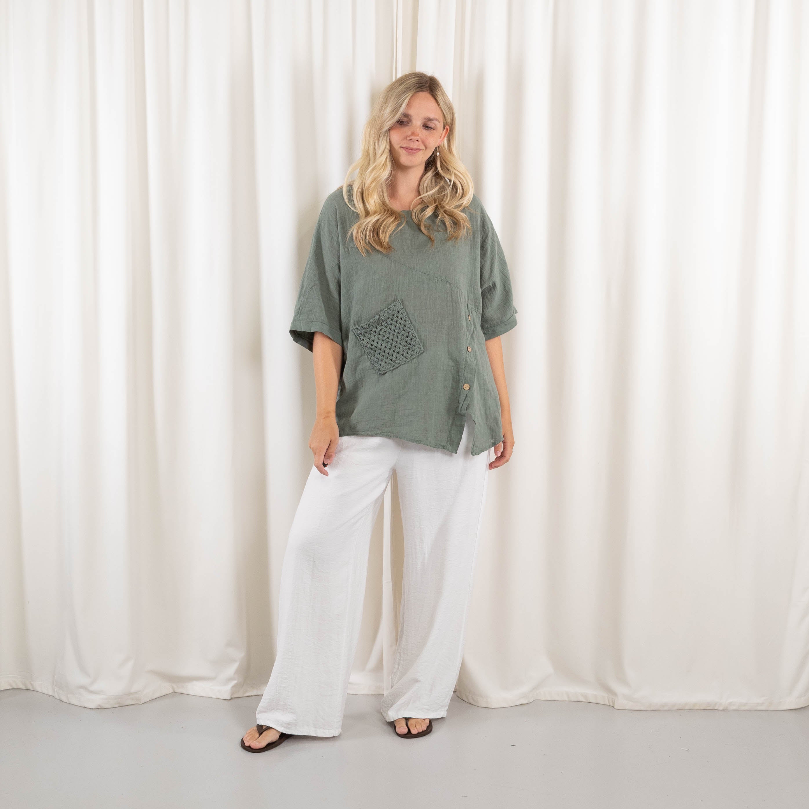 Helene overdel, Khaki
