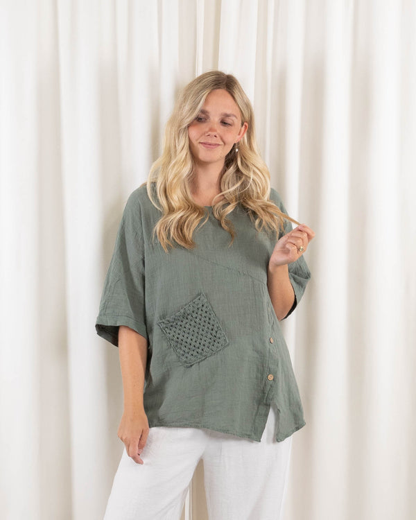 Helene overdel, Khaki
