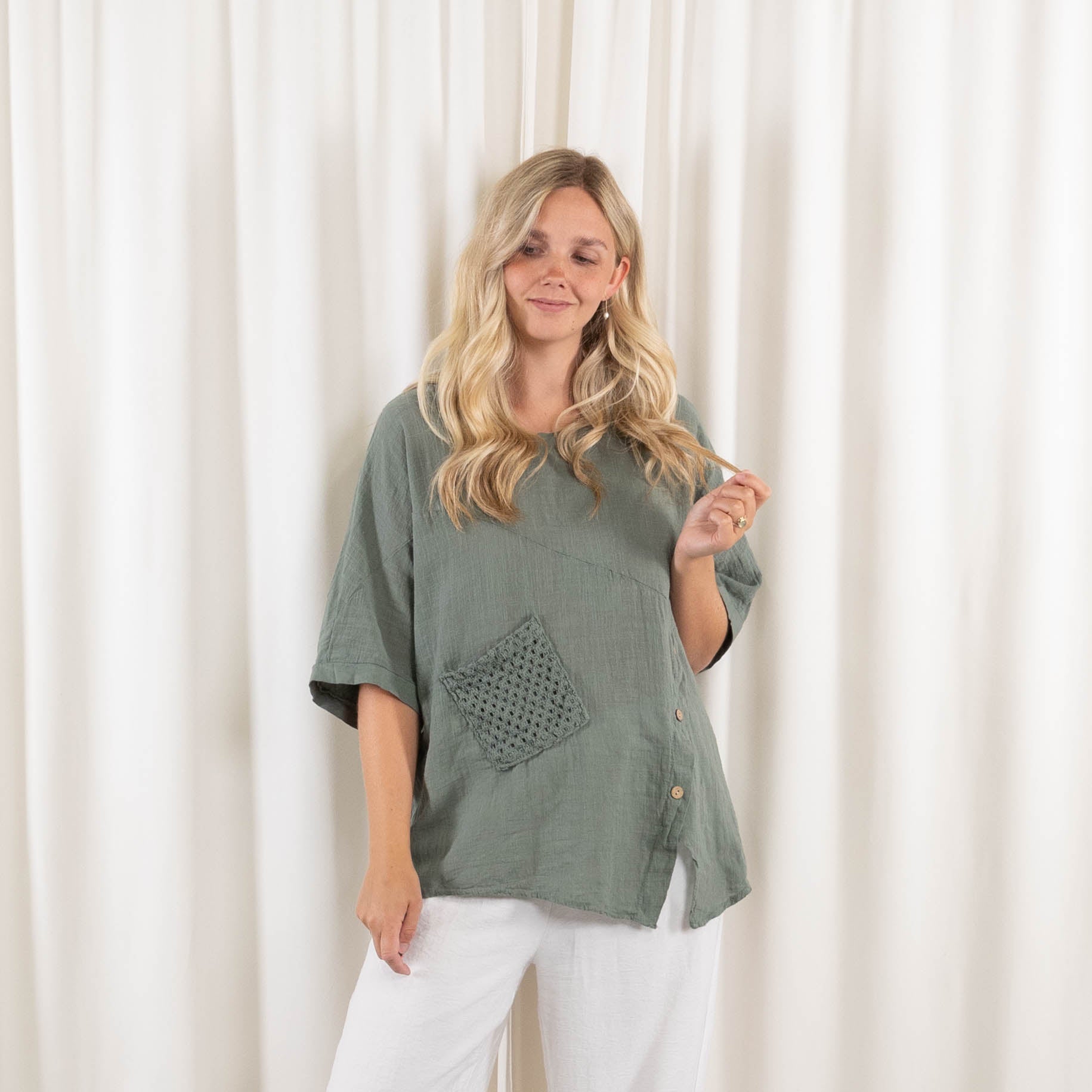 Helene overdel, Khaki
