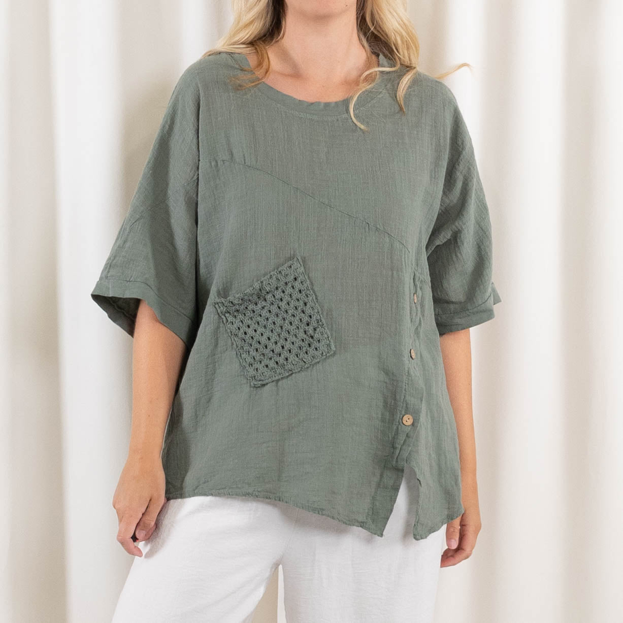 Helene overdel, Khaki