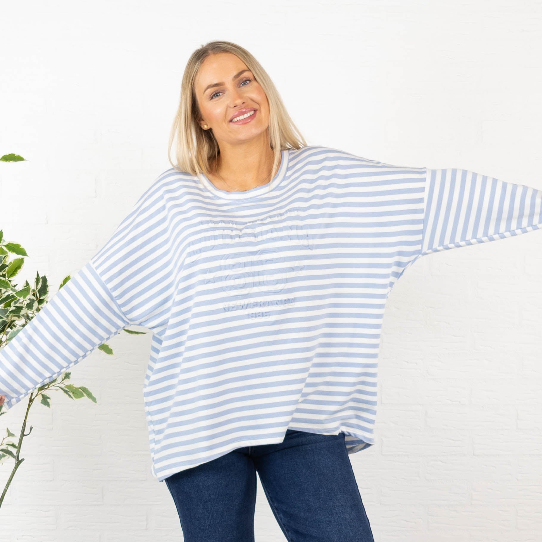 Joan sweatshirt, Lyseblå