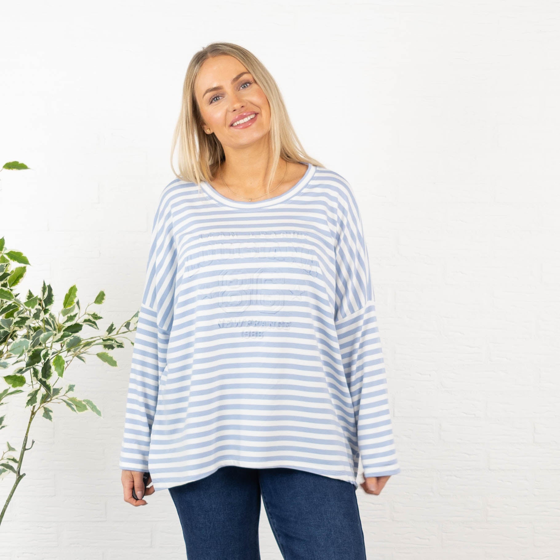 Joan sweatshirt, Lyseblå