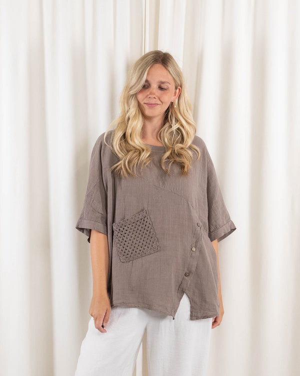 Helene overdel, Taupe