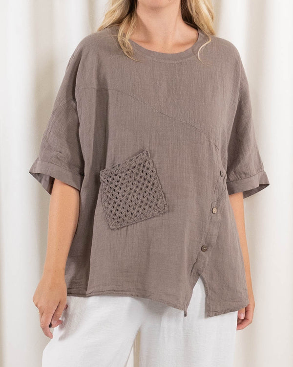 Helene overdel, Taupe