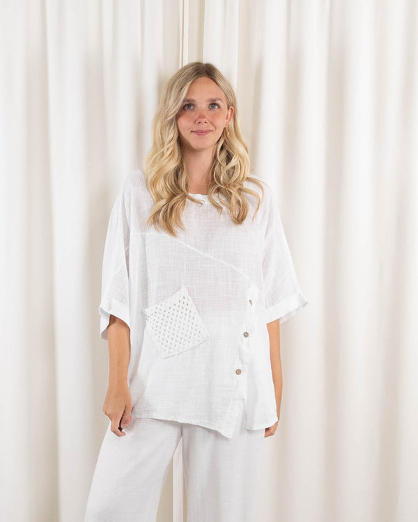 Helene overdel, Hvid