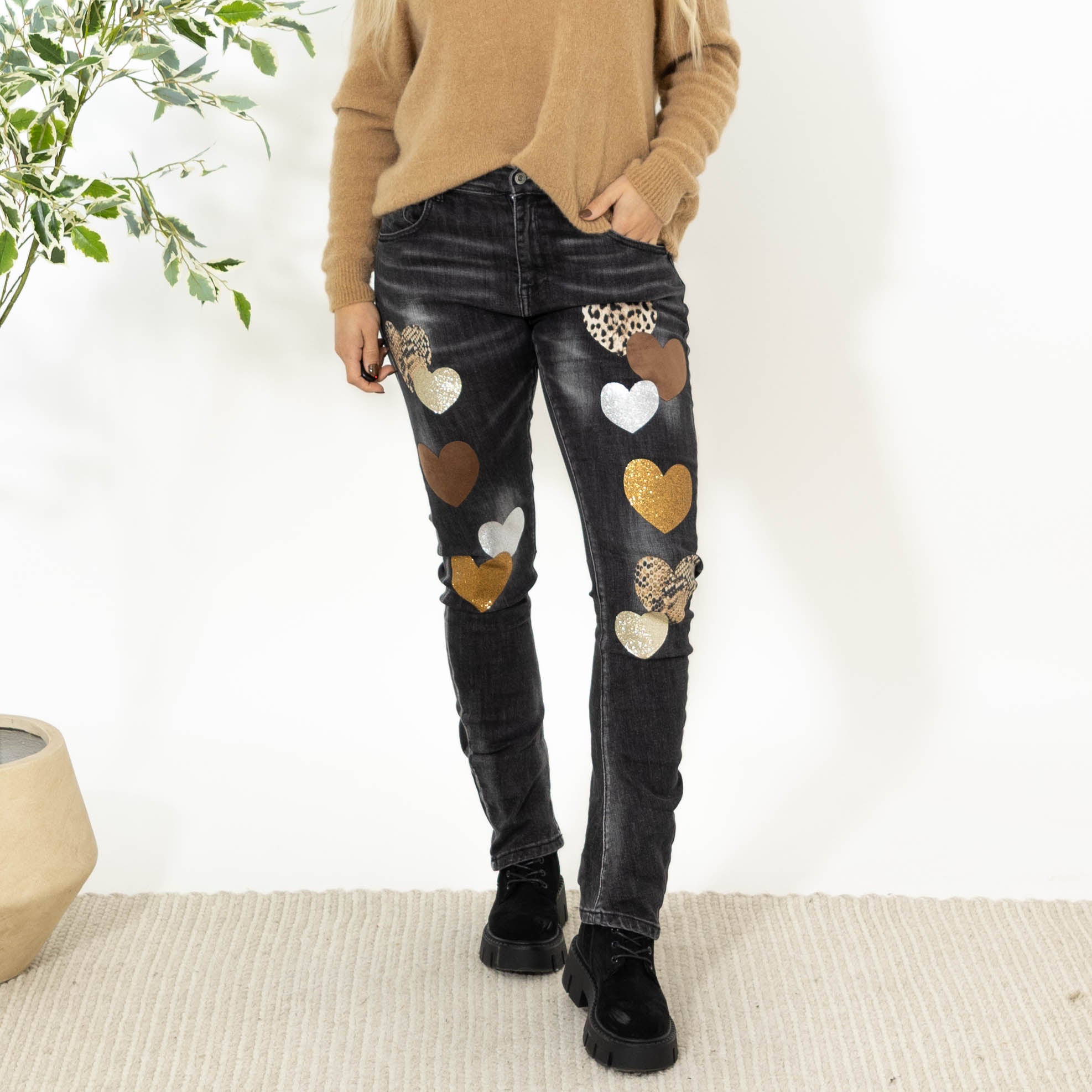 Myrna jeans, Mørkvask