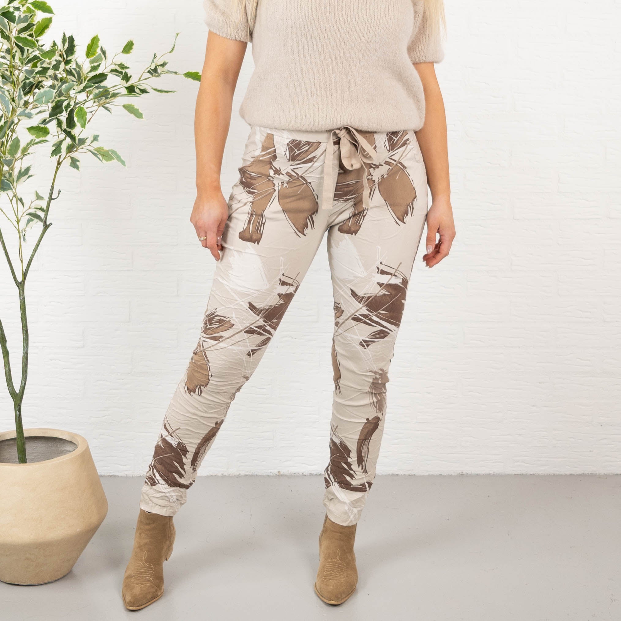 Colette bukser, Beige