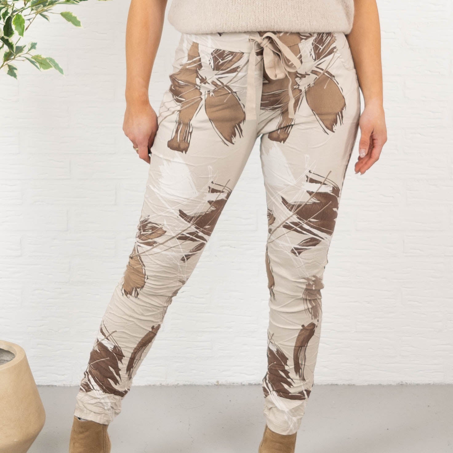 Colette bukser, Beige