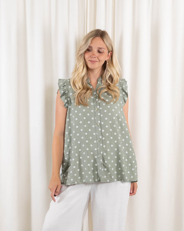 Marley skjorte, Khaki