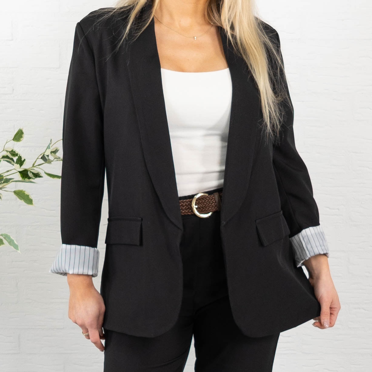 Ella blazer, Sort