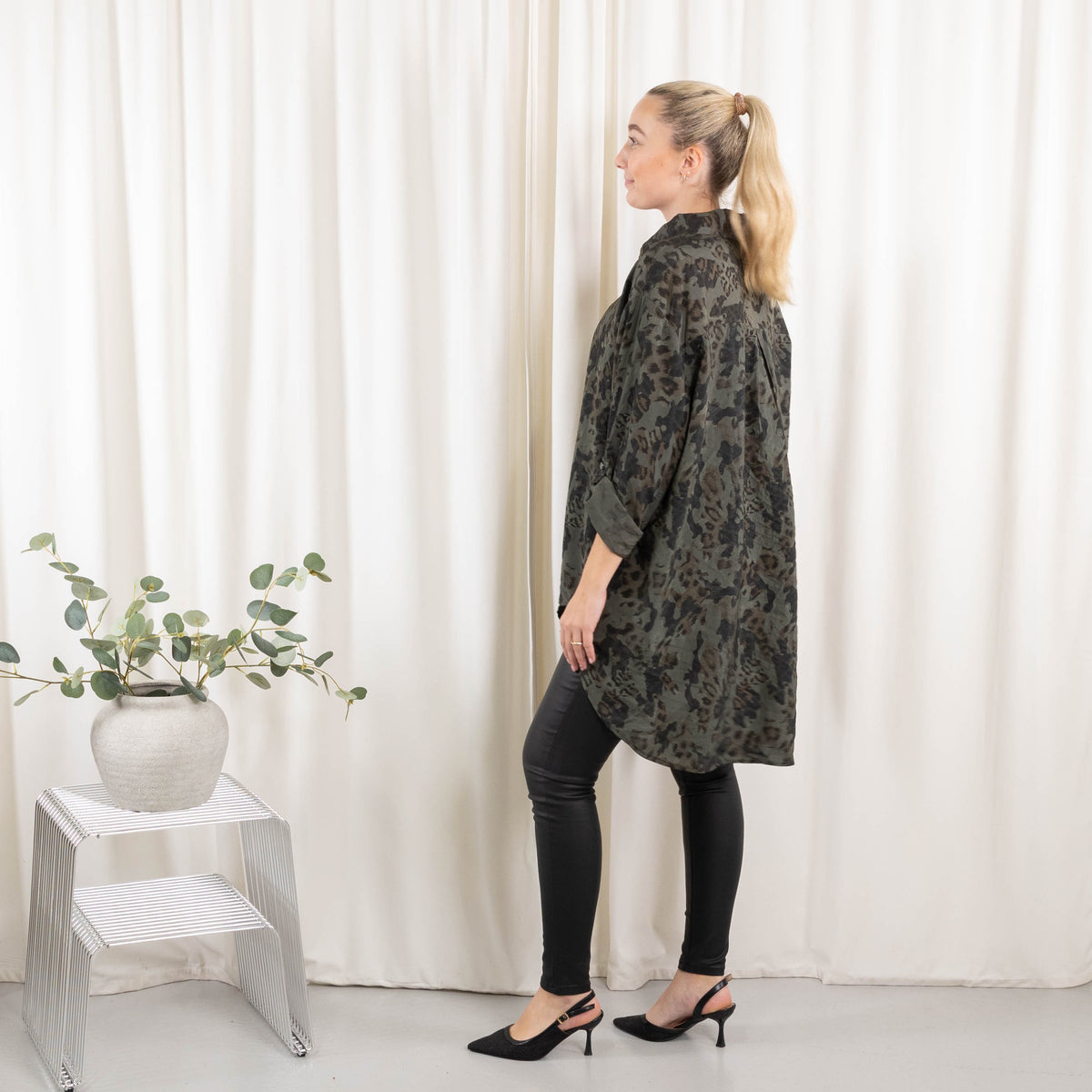 Vivian skjorte, Khaki