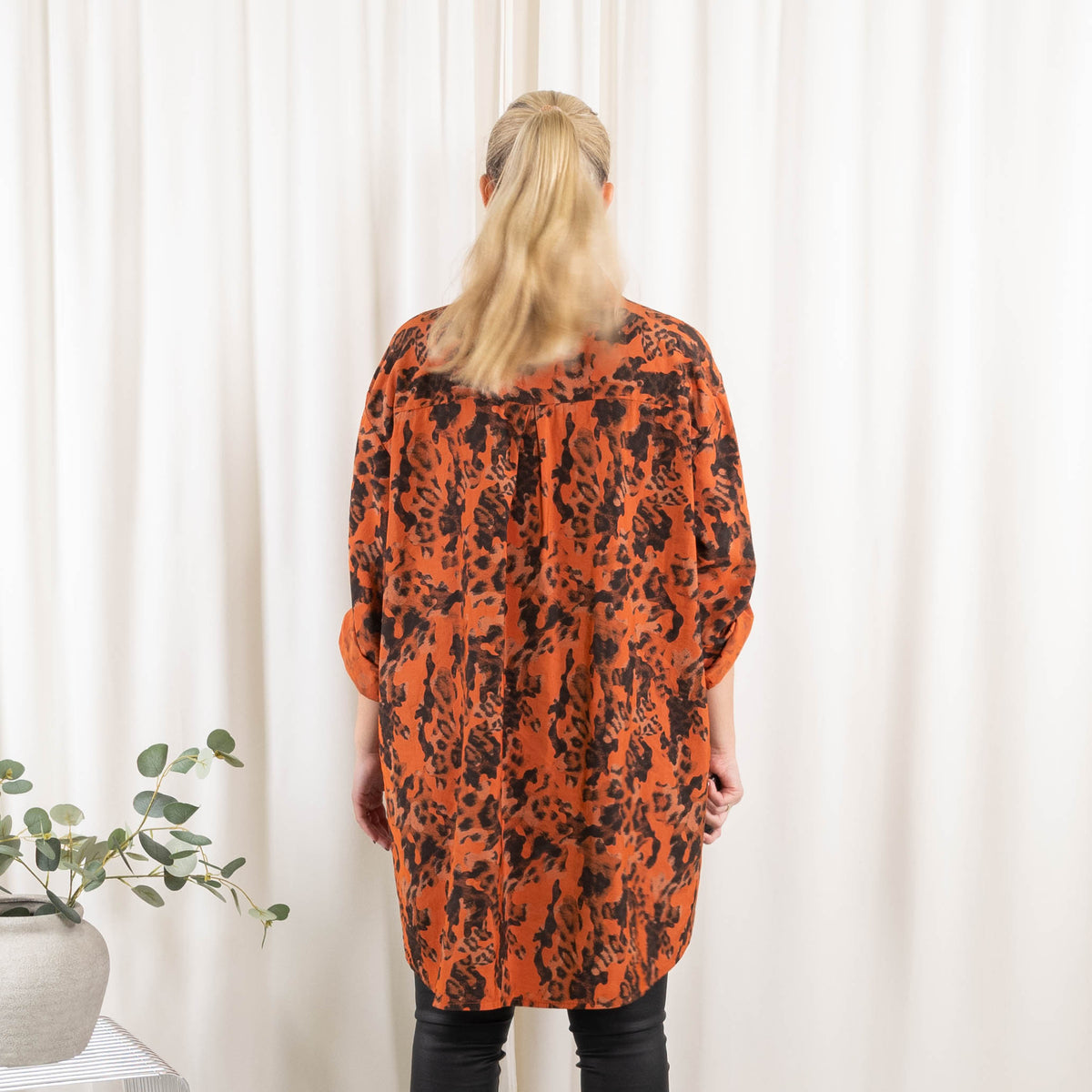 Vivian skjorte, Brændt orange