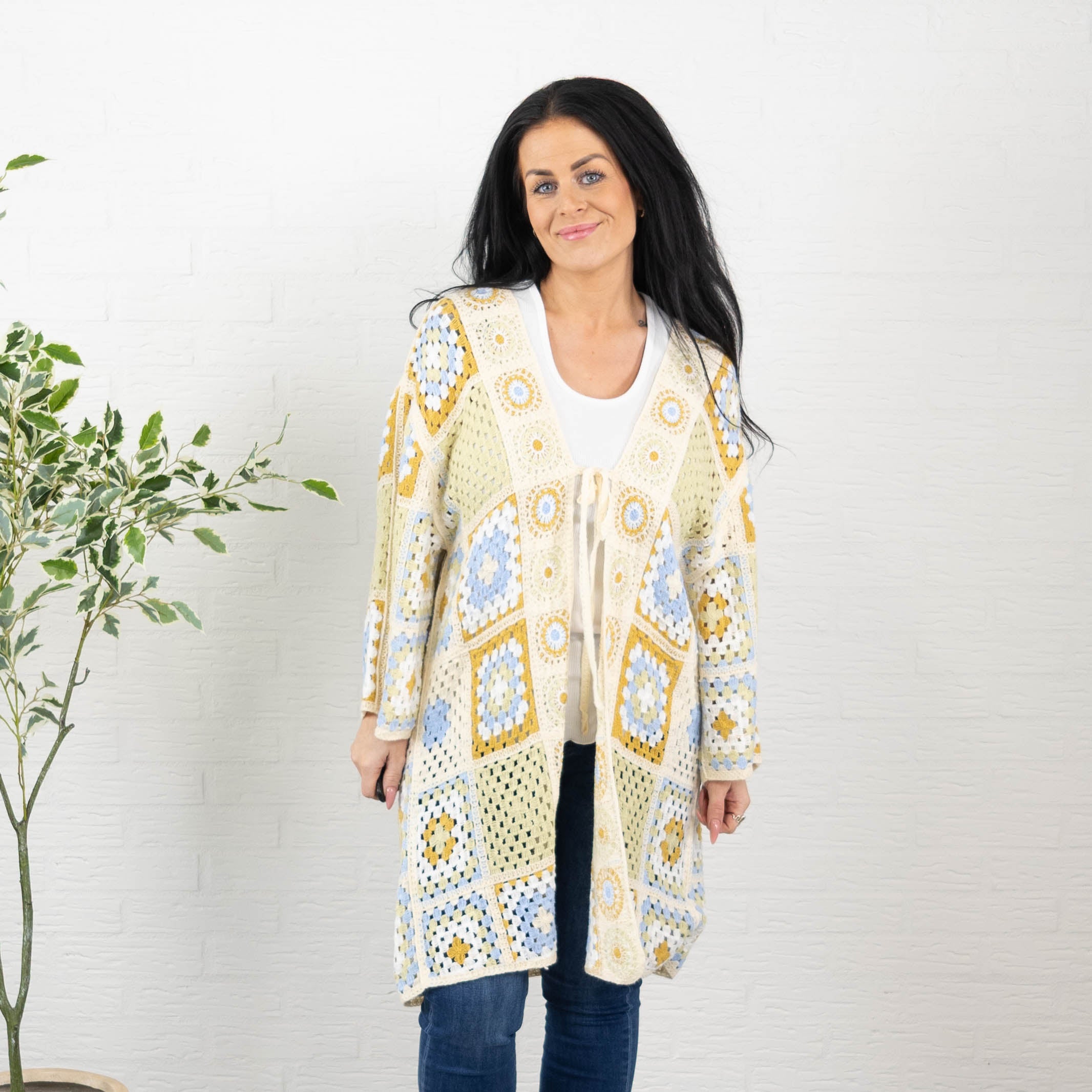 Juta cardigan, Grøn