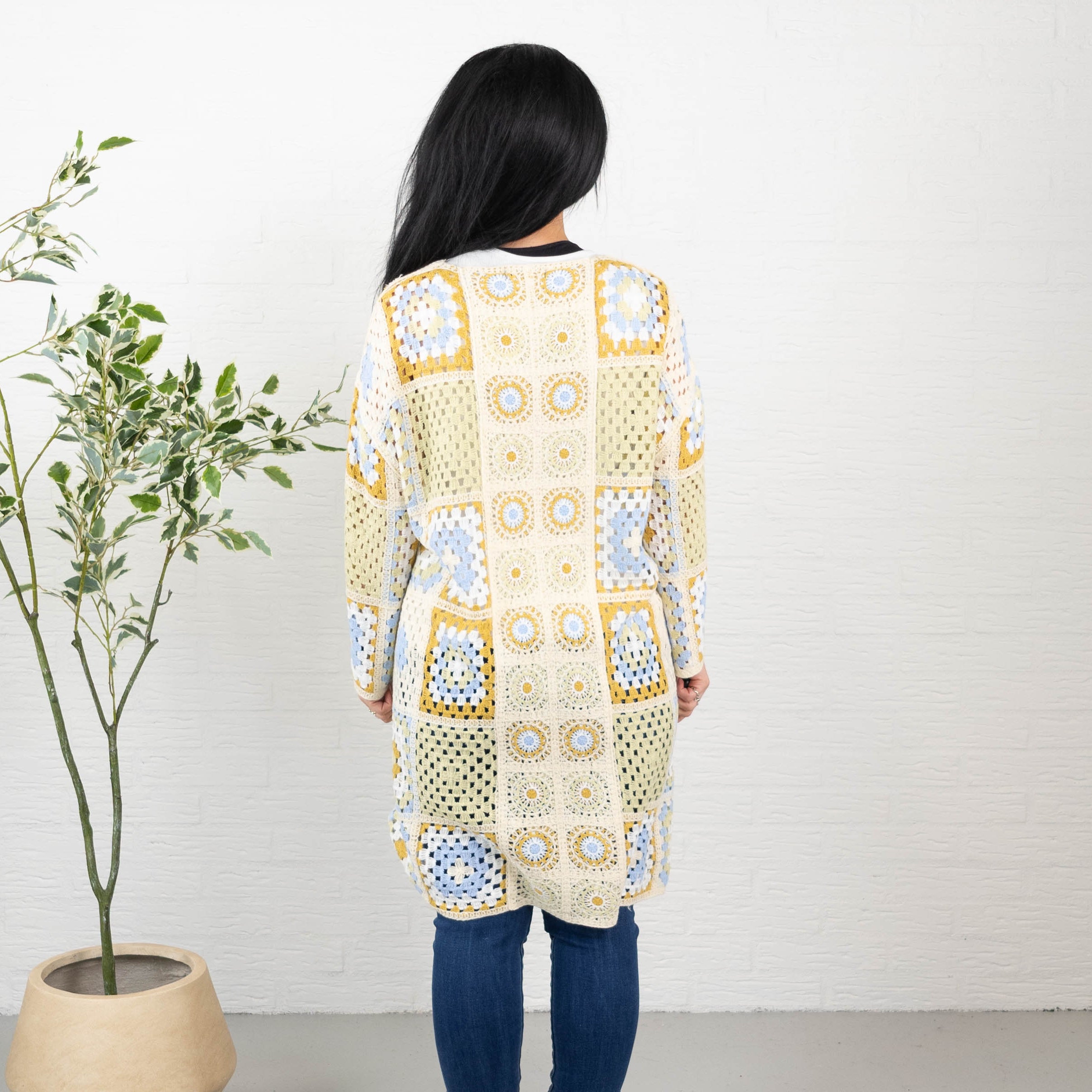 Juta cardigan, Grøn