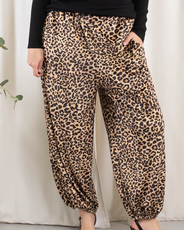 Tori joggingbukser, Leopard