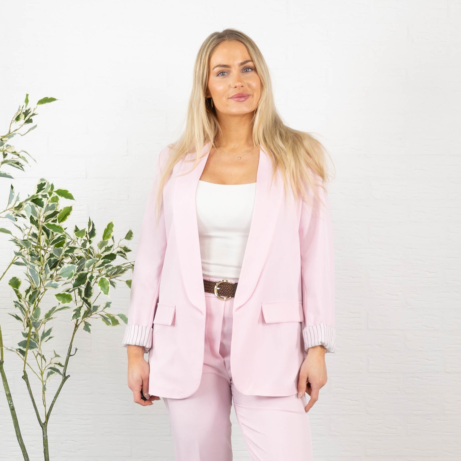 Ella blazer, Lyserød