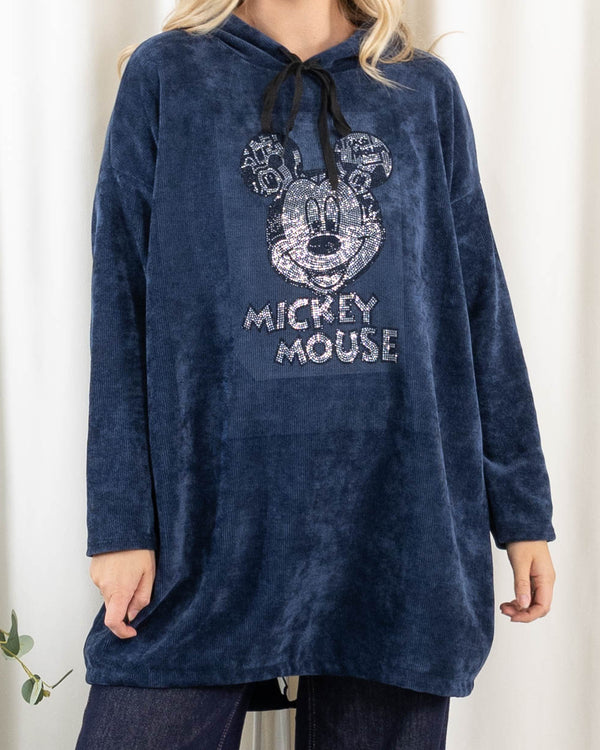 Mickey sweatshirt, Navy