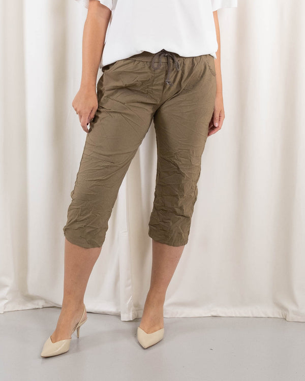 Bodil piratshorts, Oliven
