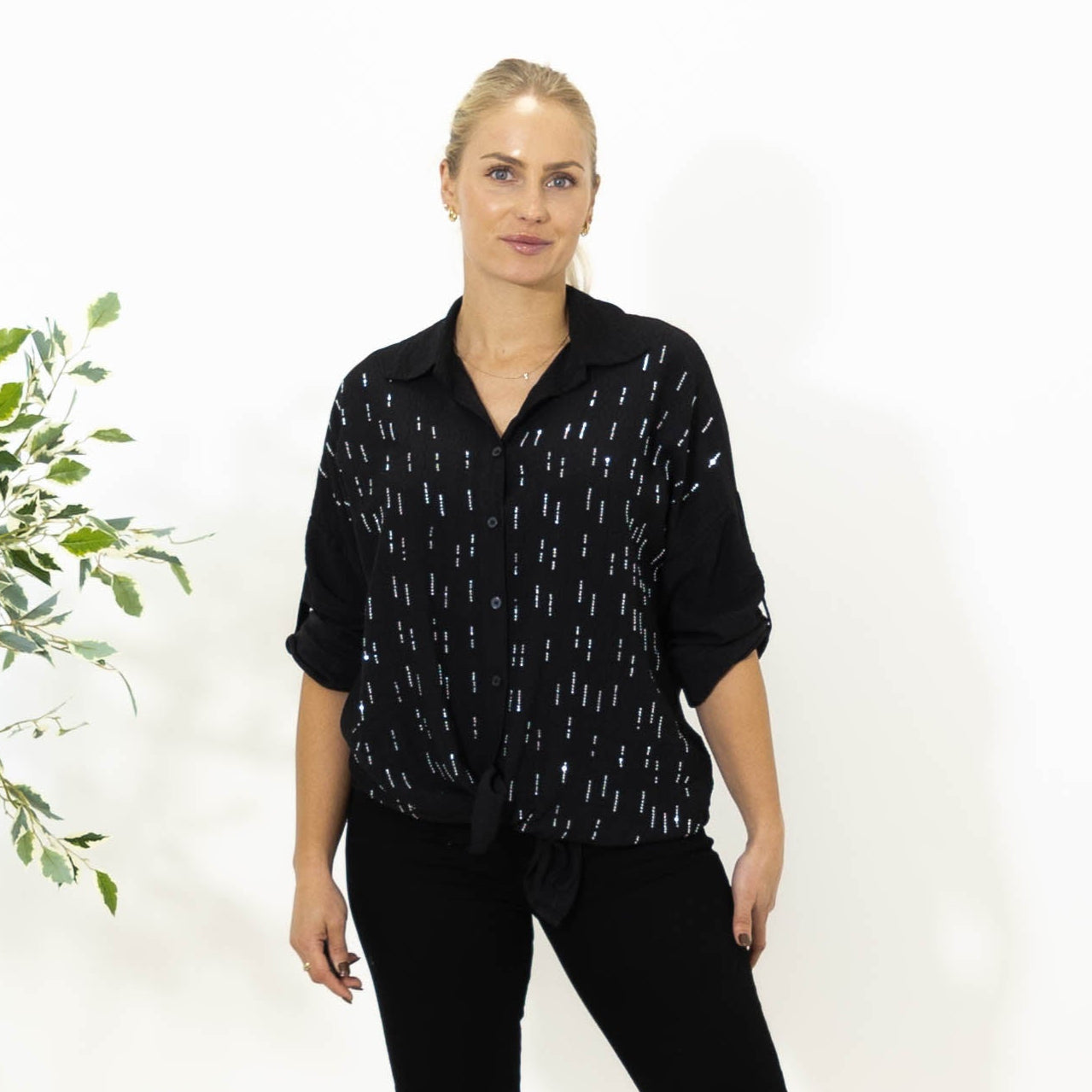 Jana skjorte, Sort