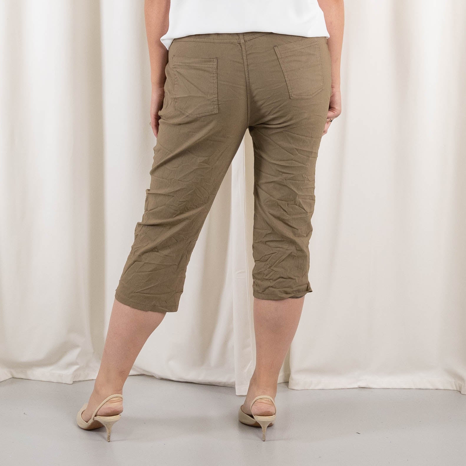 Bodil piratshorts, Oliven