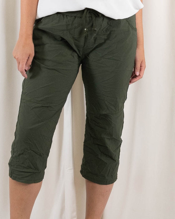 Bodil piratshorts, Khaki