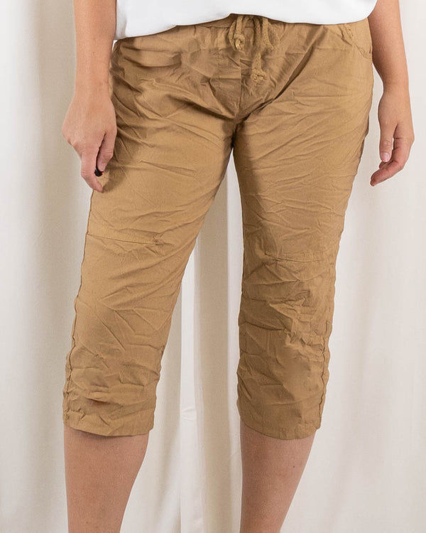 Bodil piratshorts, Camel