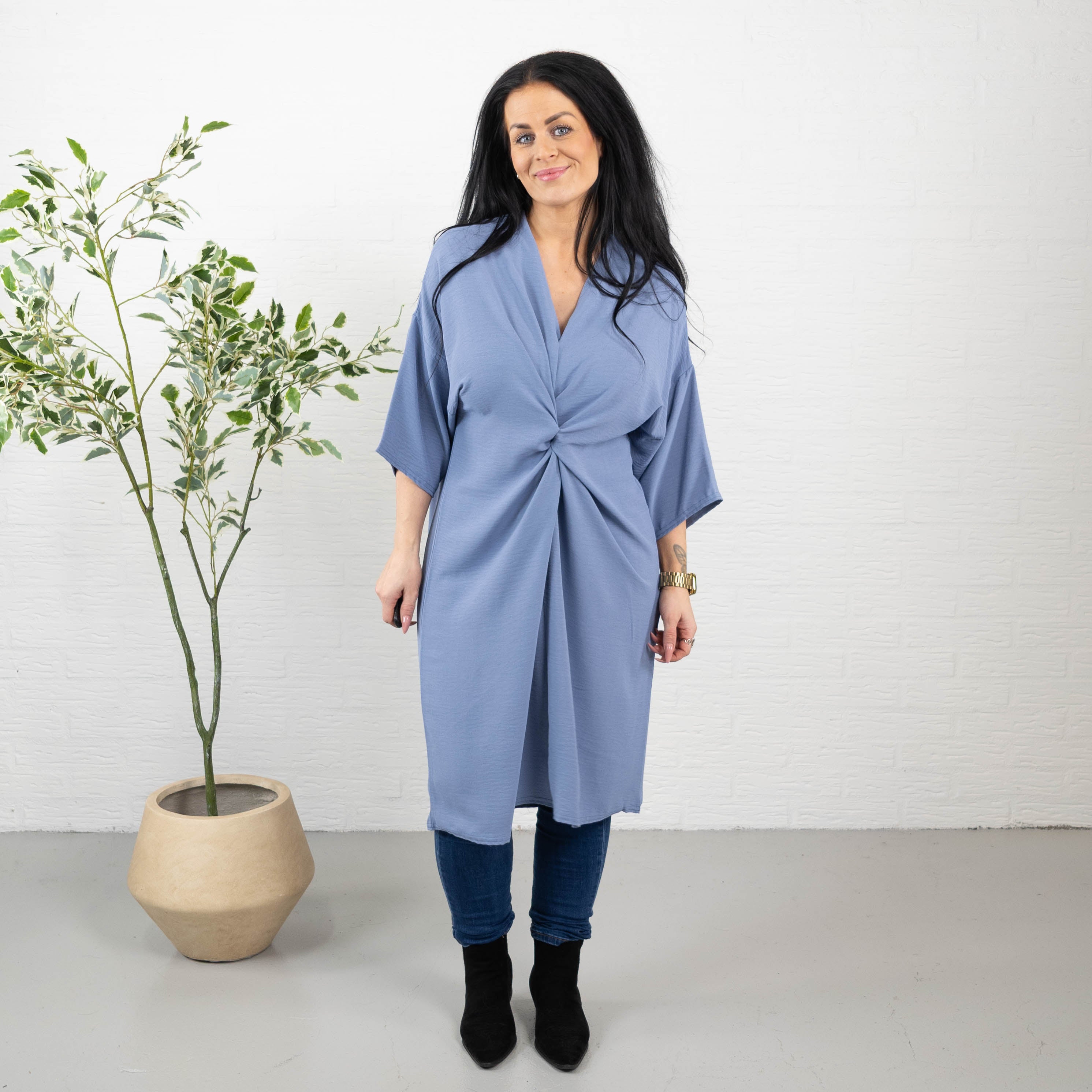 Karen kjole, Dueblå