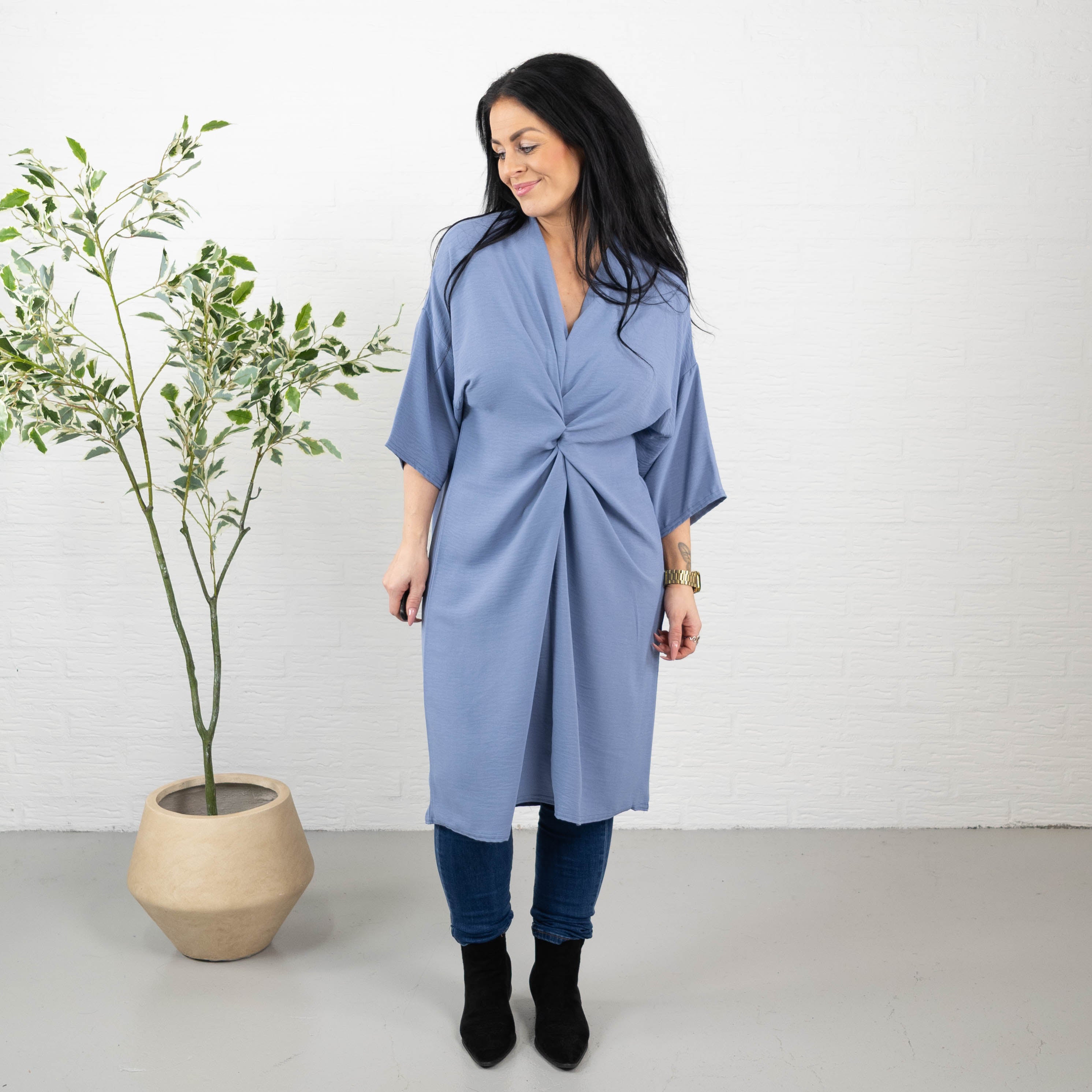 Karen kjole, Dueblå