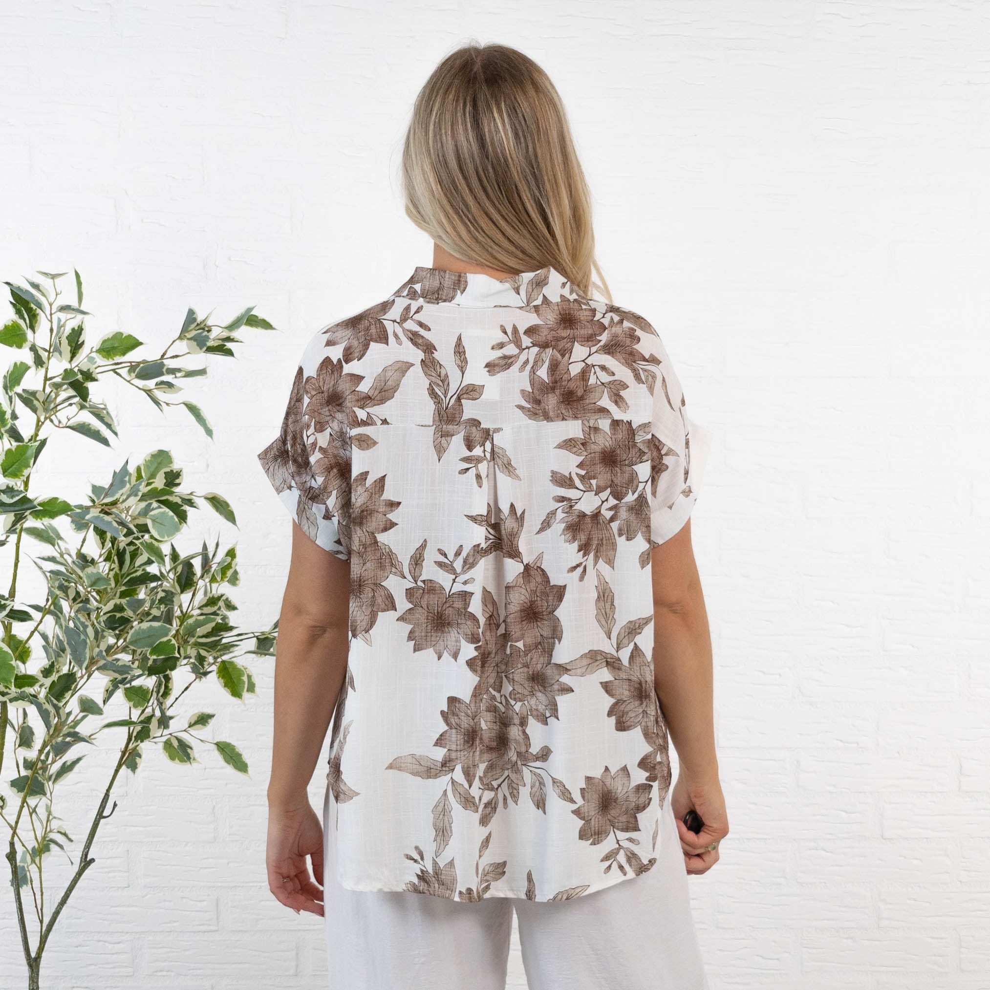 Dotty overdel, Taupe