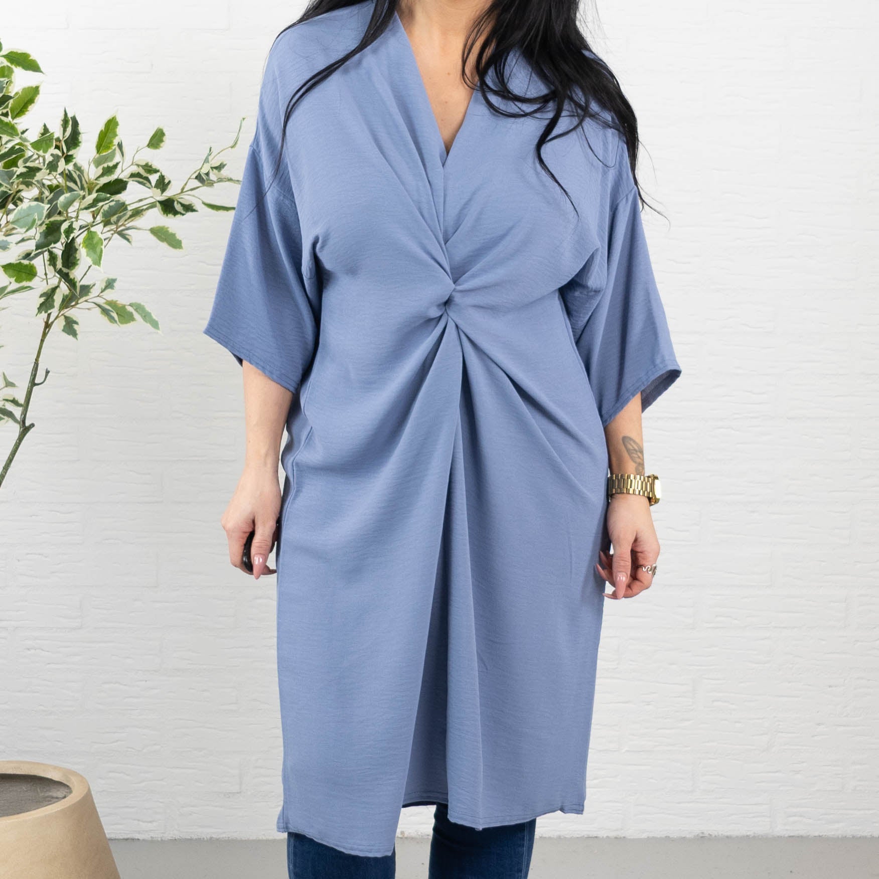 Karen kjole, Dueblå