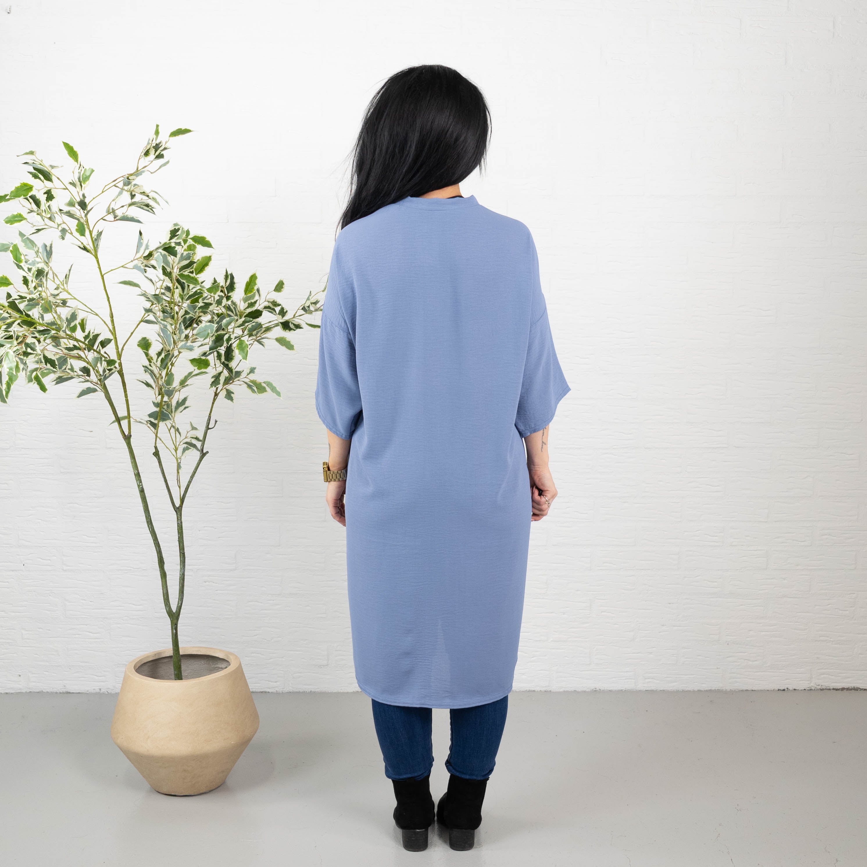 Karen kjole, Dueblå