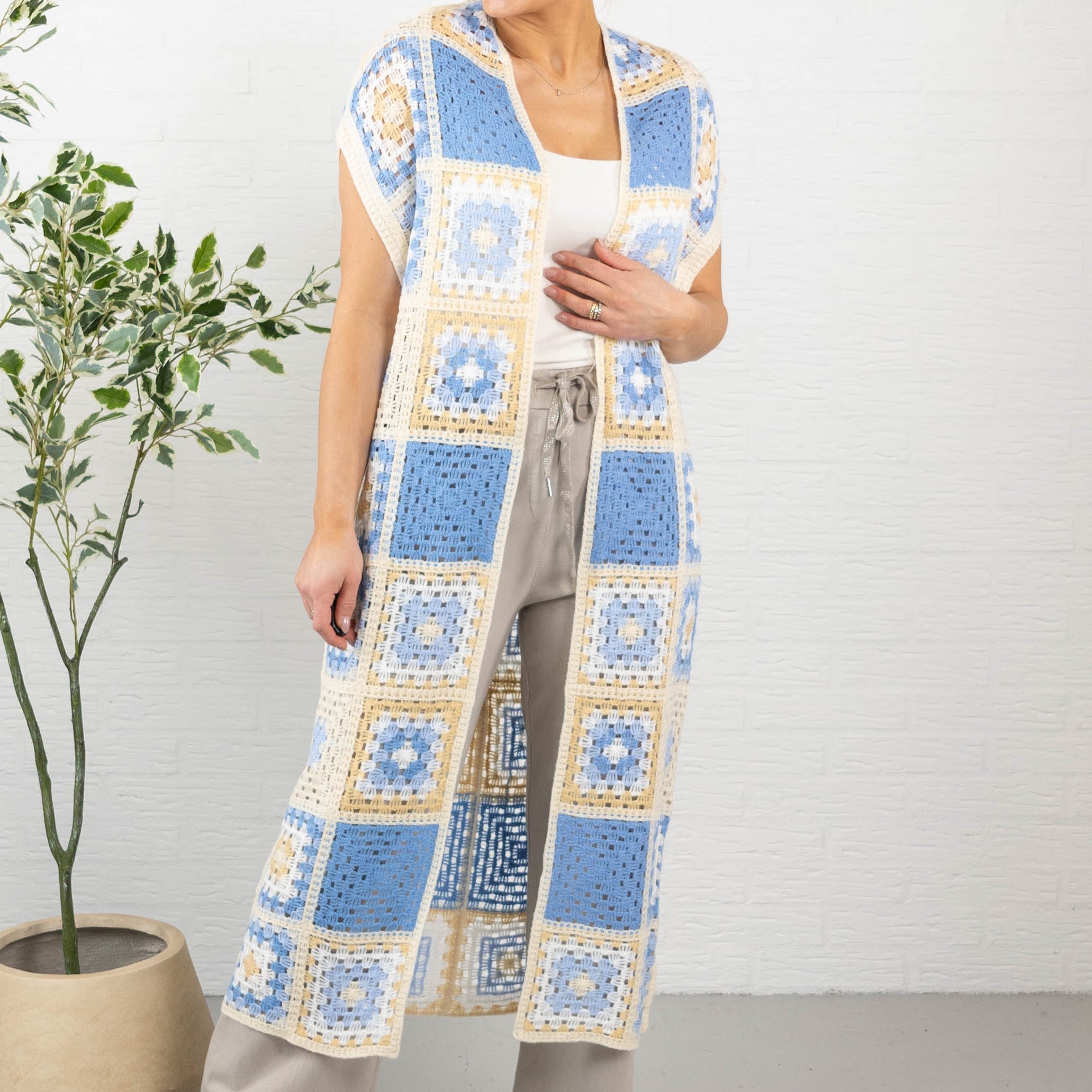 Hattie cardigan, Blå