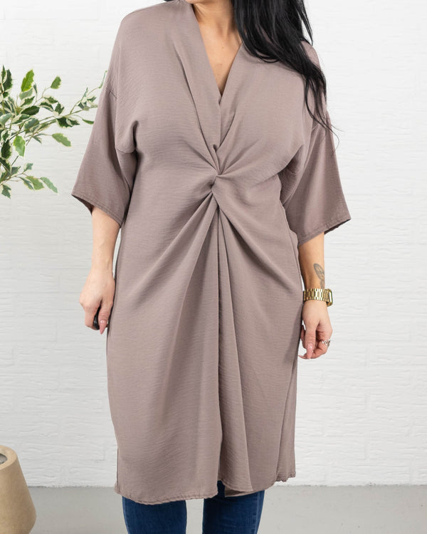Karen kjole, Taupe